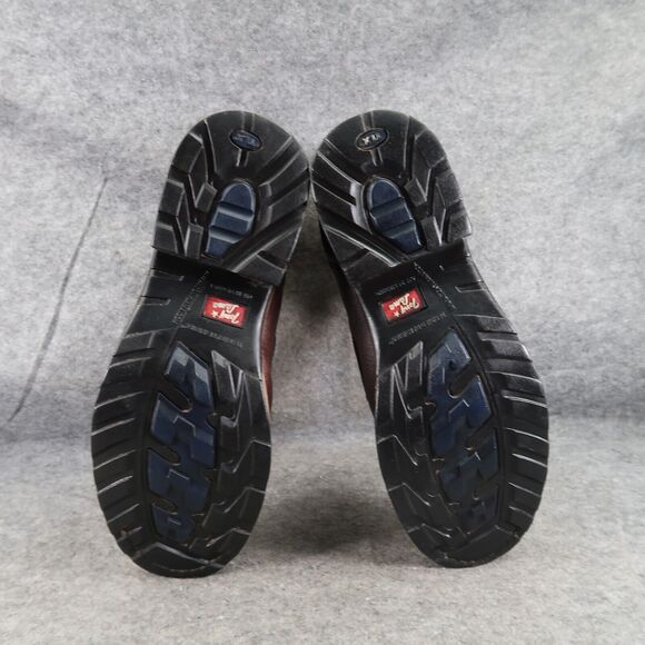 Tony Lama Shoes Mens 10 Boots Work Timber Lace Up Leather Waterproof Utility Mid - Picture 12 of 16